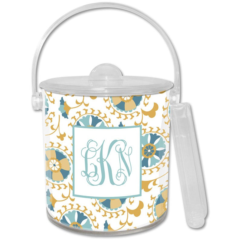 boatman geller suzani gold ice bucket