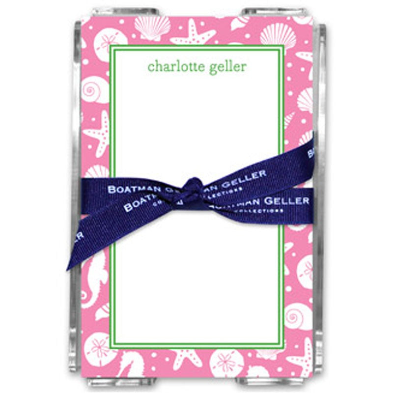 boatman geller jetties bubblegum note sheets in acrylic