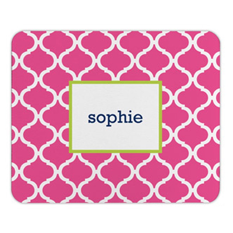 boatman geller ann tile raspberry mouse pad