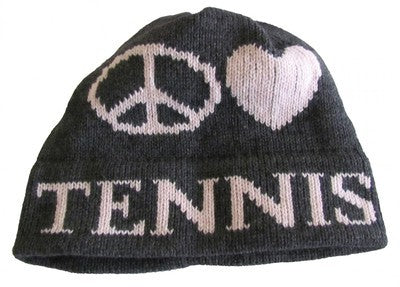 personalized peace love hat