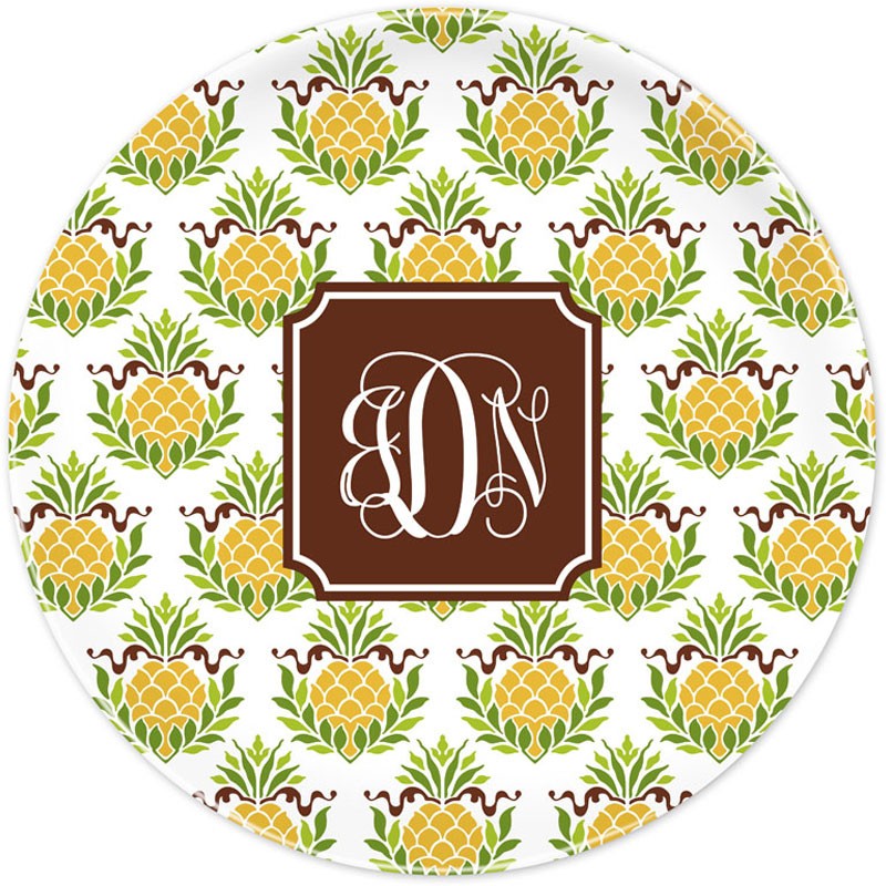 boatman geller pineapple repeat plate