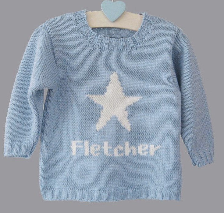 baby boy star sweater