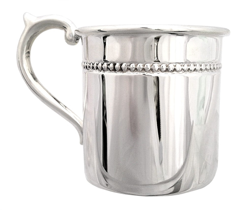 pearls sterling baby cup
