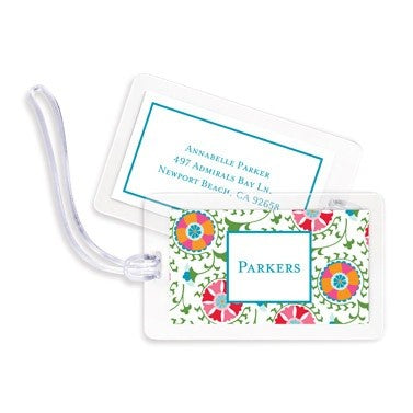 boatman geller suzani bag tags