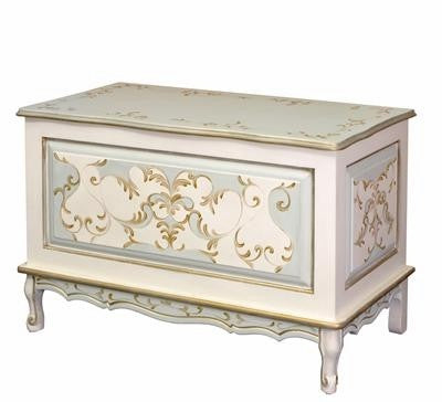 french toy chest (verona reef blue)