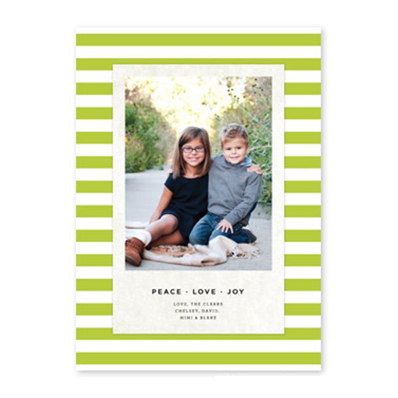 boatman geller striped classic kiwi photocard