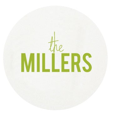 personalized letterpressed coasters popster by haute papier
