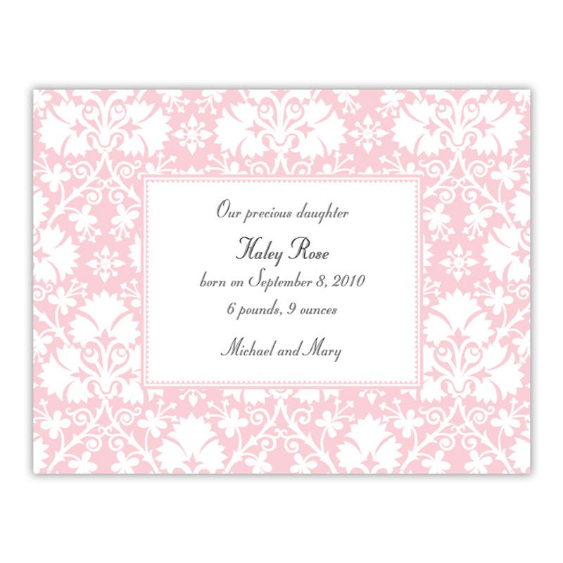 boatman geller damask pink small flat