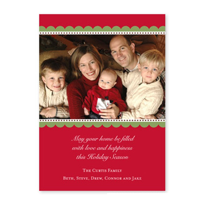 boatman geller scallop red photocard