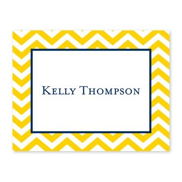 boatman geller chevron sunflower calling card