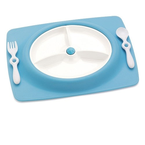 skip hop feeding mat - sky blue