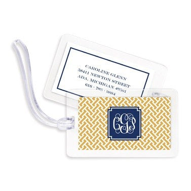 boatman geller stella gold bag tags