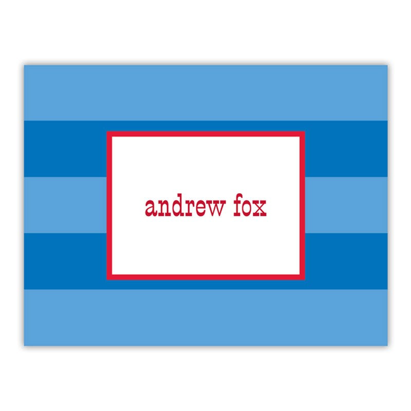 boatman geller rugby blue foldover note
