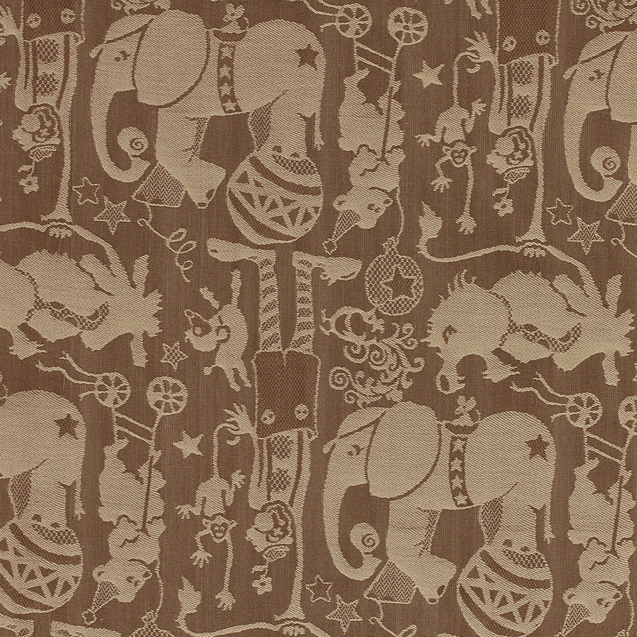 le cirque/cocoa fabric