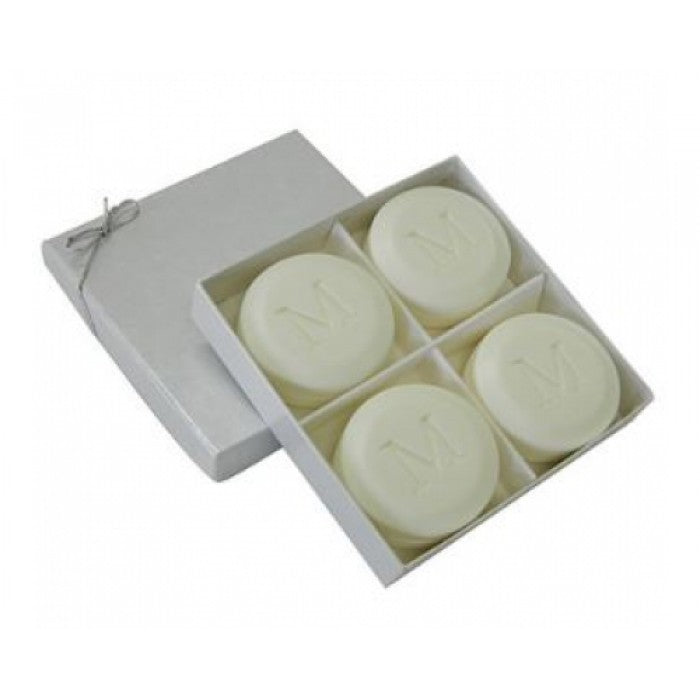 guest bar round soap set block initial