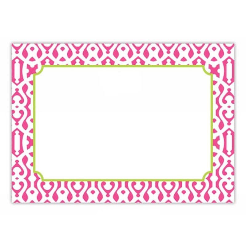 boatman geller cameron raspberry flat notecard