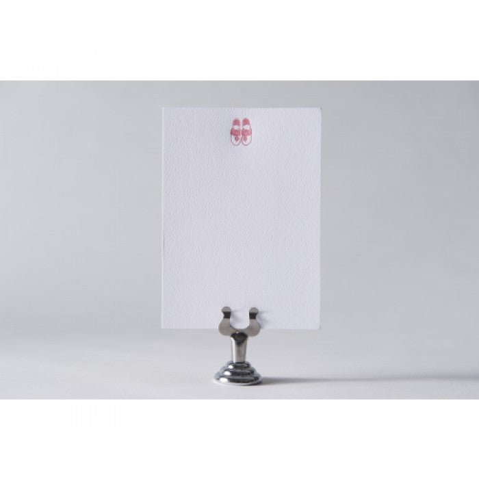 beach sandal note cards