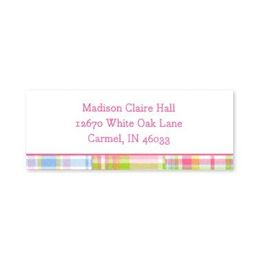 boatman geller madras patch pink address labels
