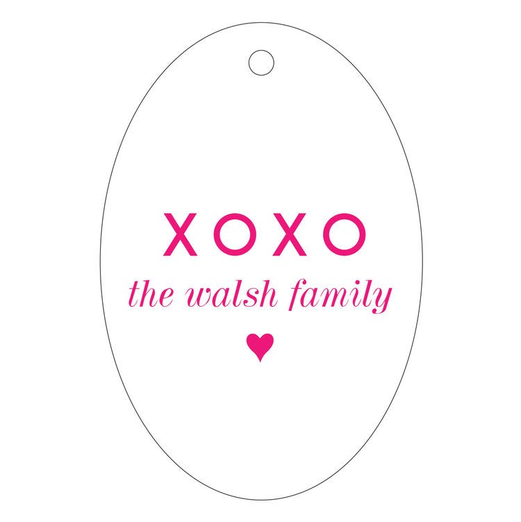 haute papier letterpress gift tag t17
