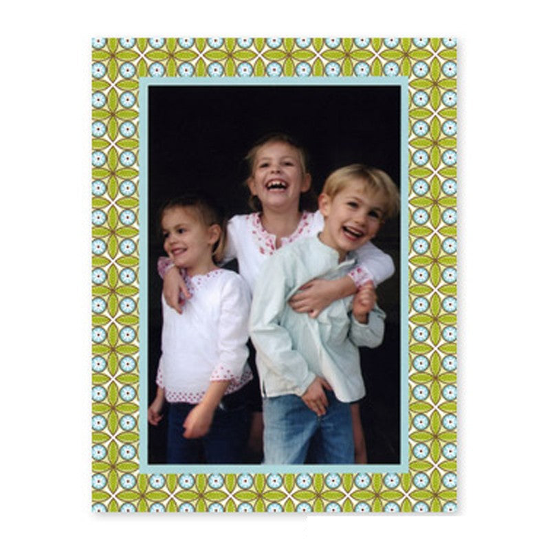 boatman geller tile green and blue photocard