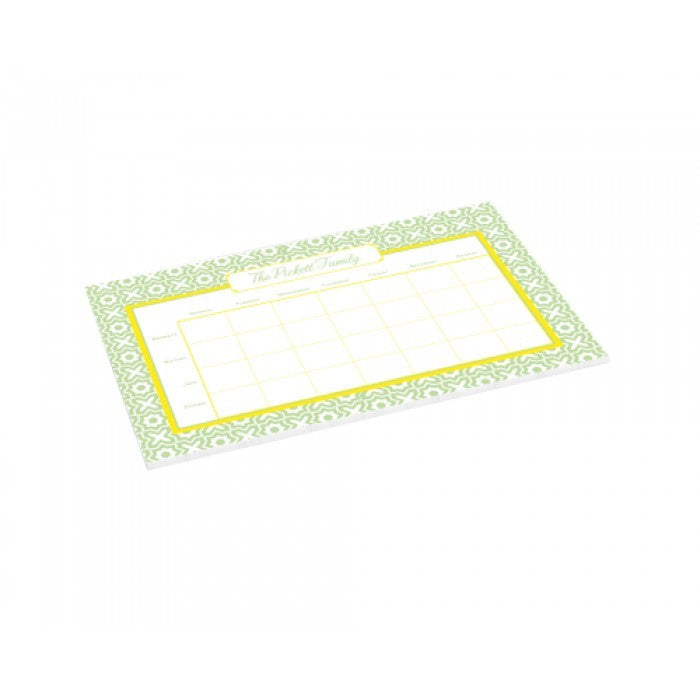 oprah green schedule pad