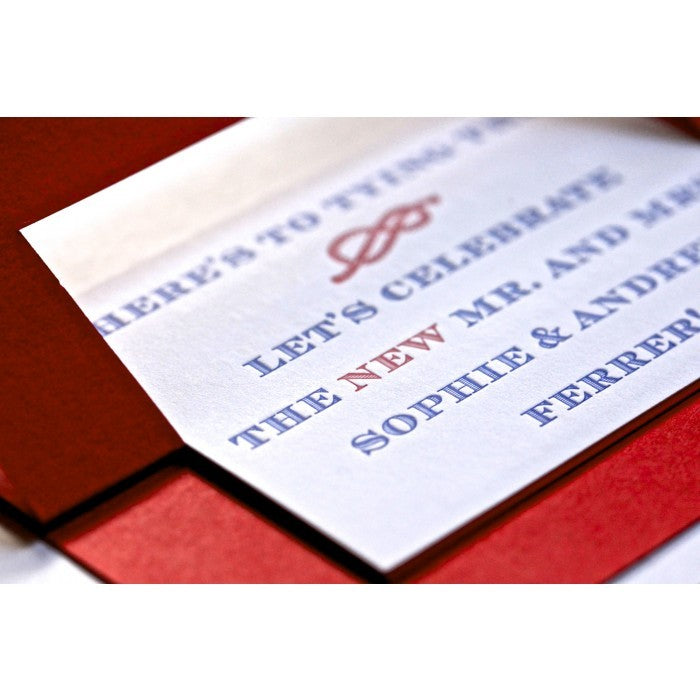 sophie & andrew flip card