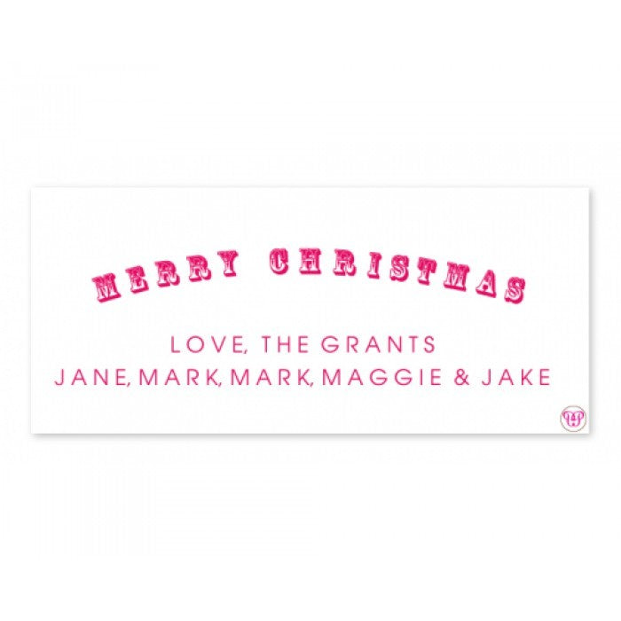 long holiday cards