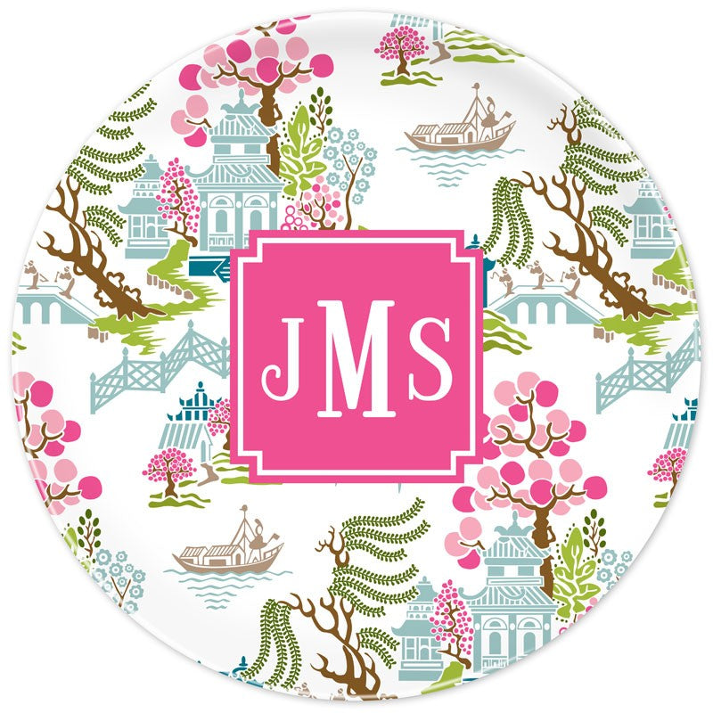 boatman geller chinoiserie spring plate