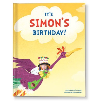 its my birthday! personalized book