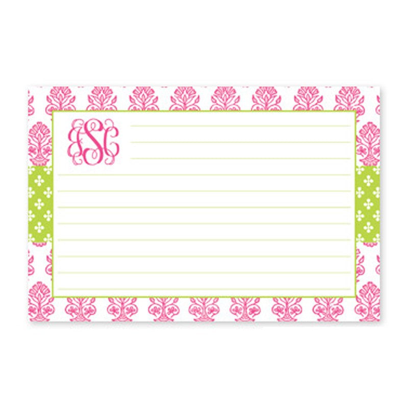 boatman geller beti pink recipe card