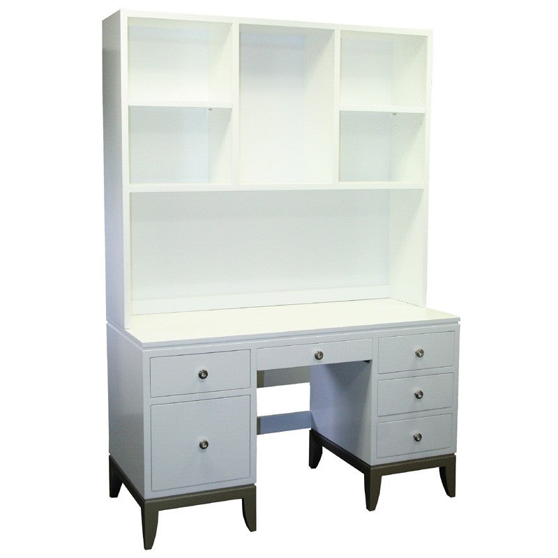 bel air desk with milano knobs