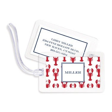 boatman geller lobsters red bag tags