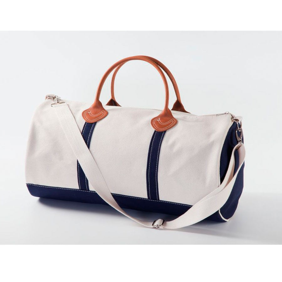 round duffel bag - black