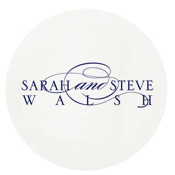 personalized letterpressed coasters m21 by haute papier