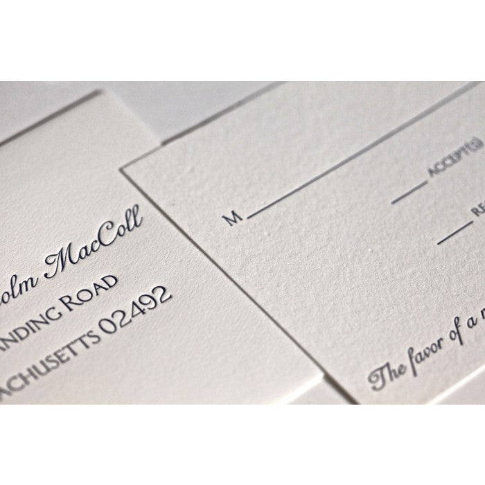 ellie & will response card
