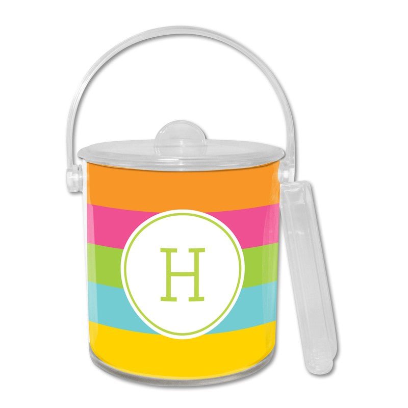 boatman geller bold stripe ice bucket