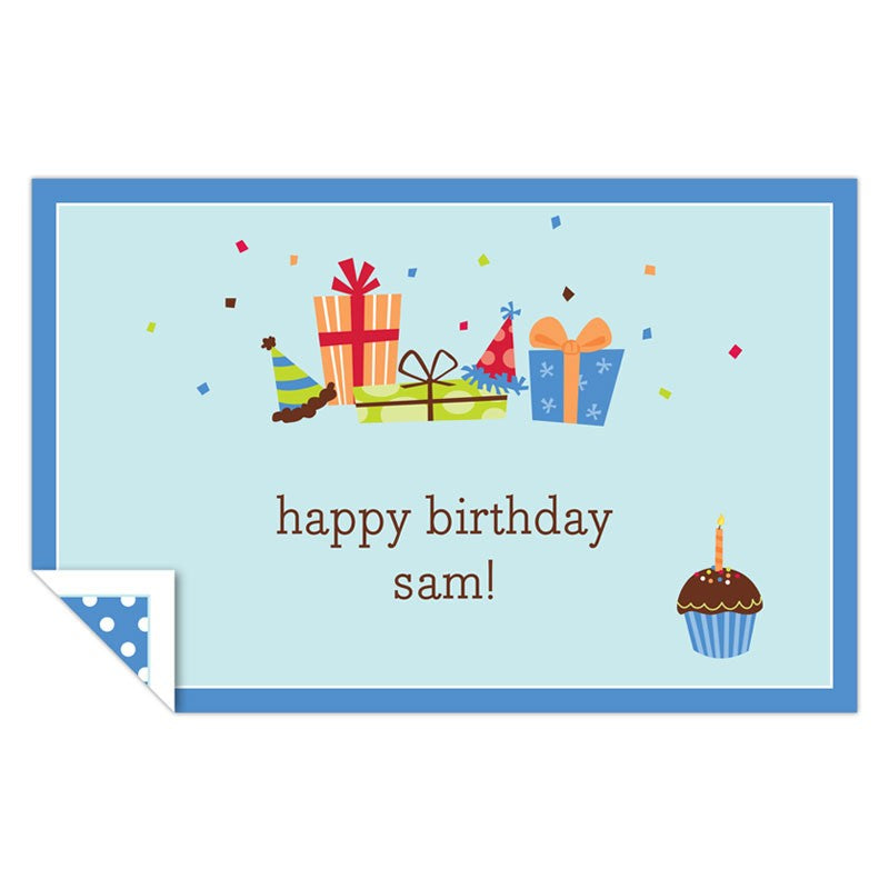 boatman geller birthday sky placemat