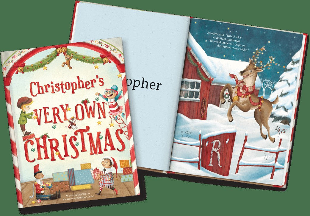 my very own christmas personalized book