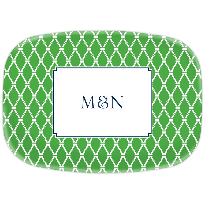 boatman geller bamboo kelly platter