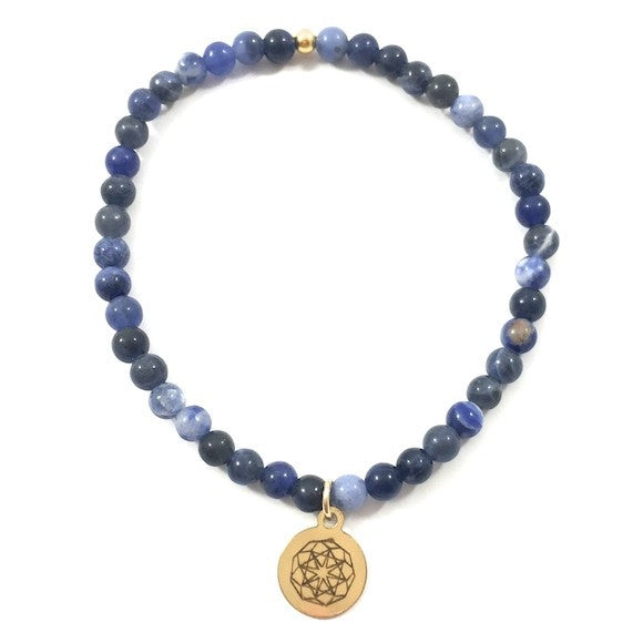 Customize Your Charm - Mini Sodalite Classic Charm Bracelet