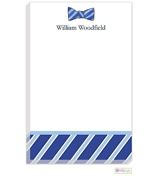 personalized - sir bowtie notepad