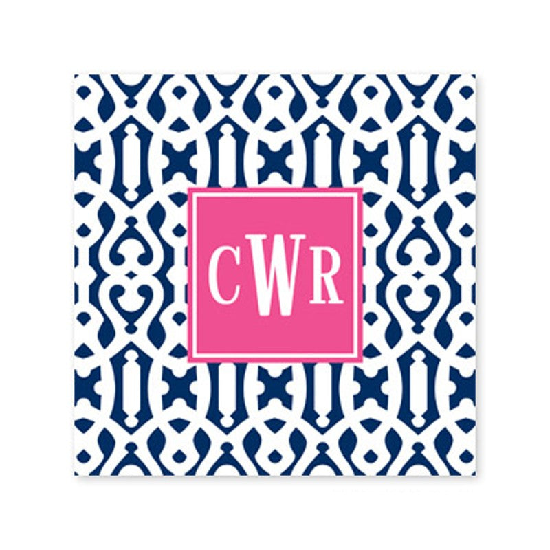 cameron navy coaster square paper coaster set of 50