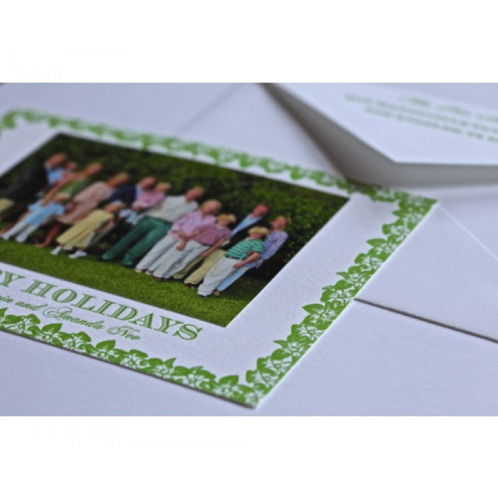 lei holiday card