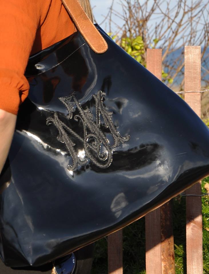 allison patent leather bag