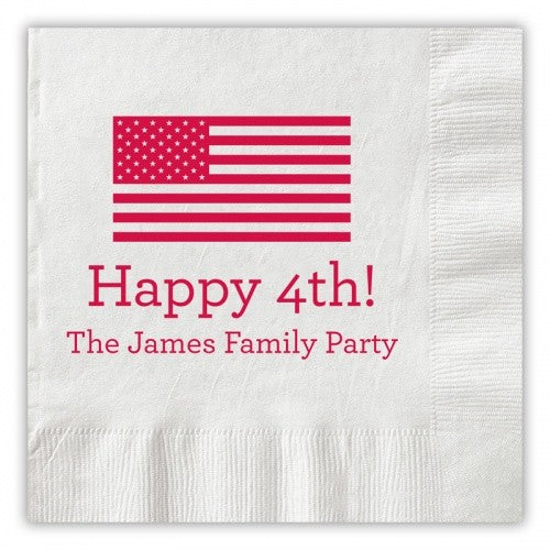 Happy Flag Napkins