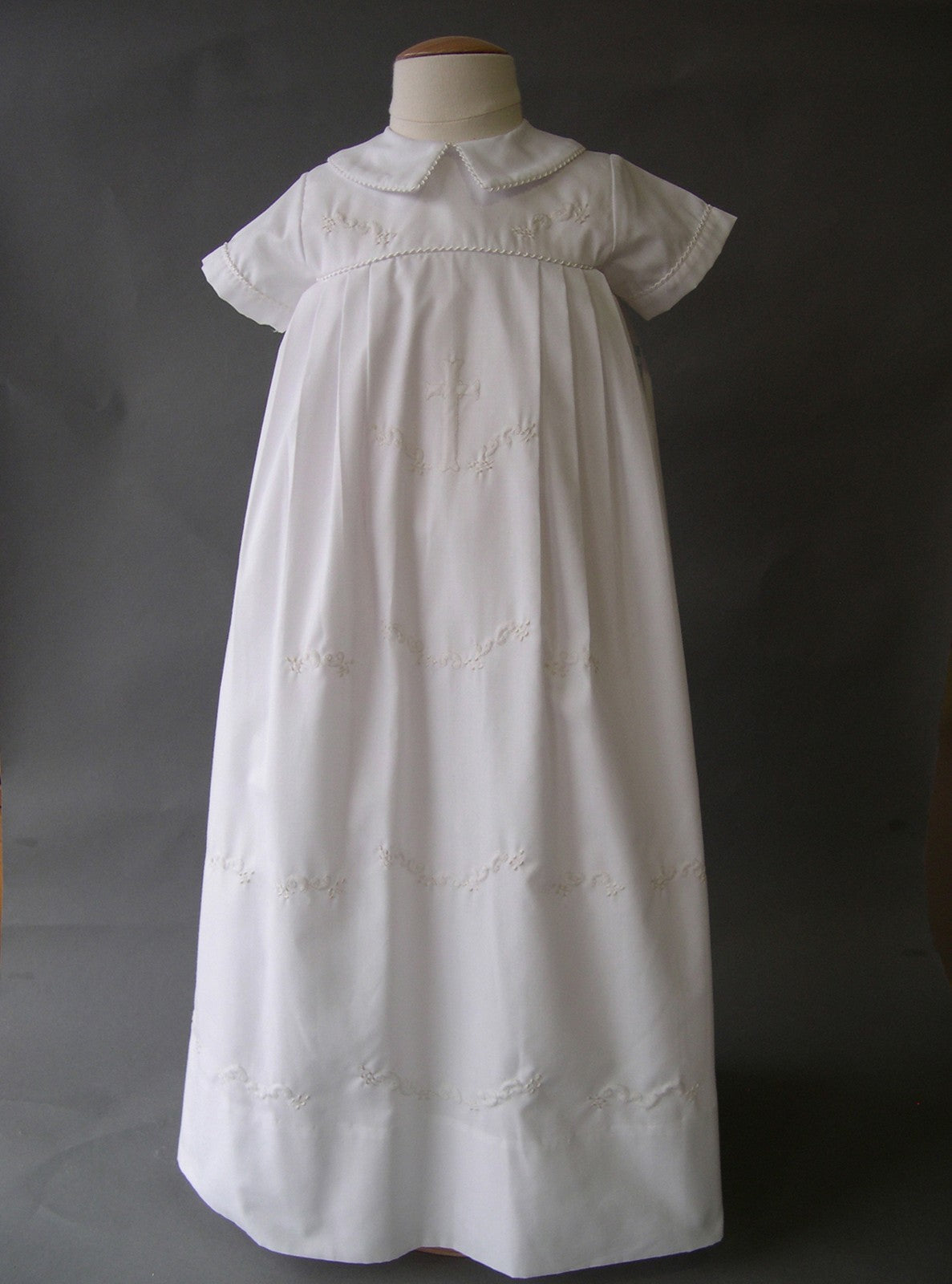 white christening gown (boy)