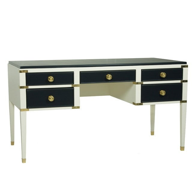 gramercy desk by AFK - linen avy