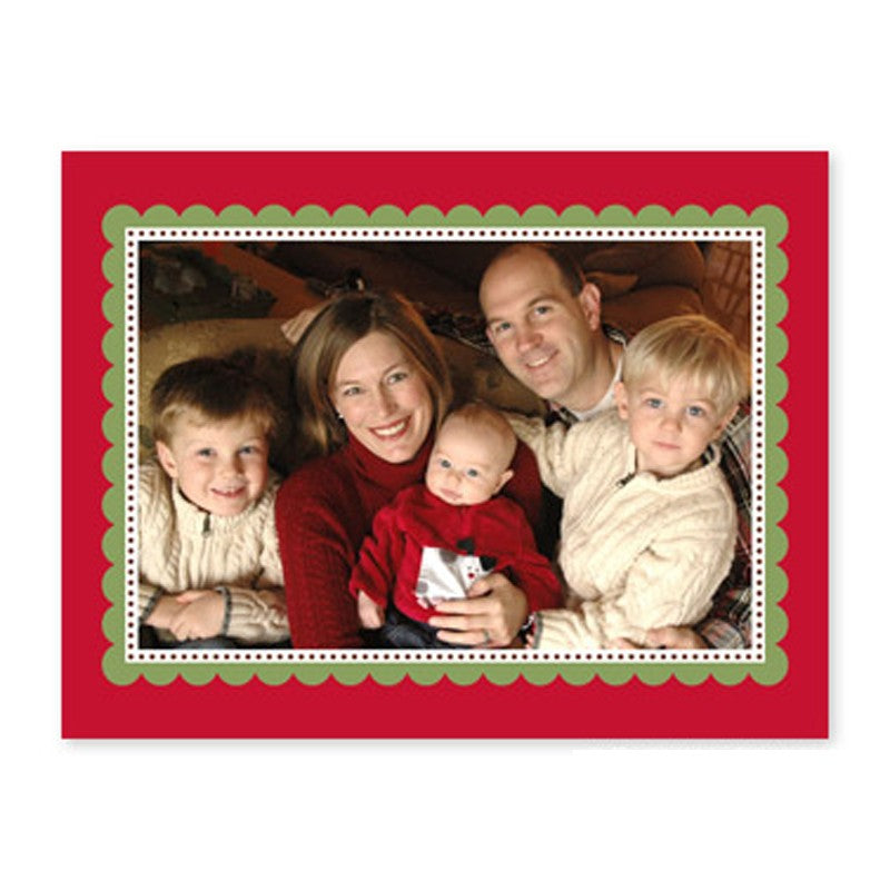 boatman geller scallop red photocard