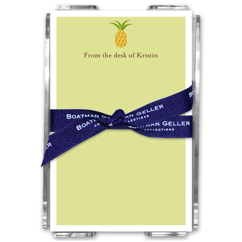 boatman geller pineapple acrylic note sheets