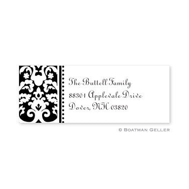 boatman geller madison black address labels